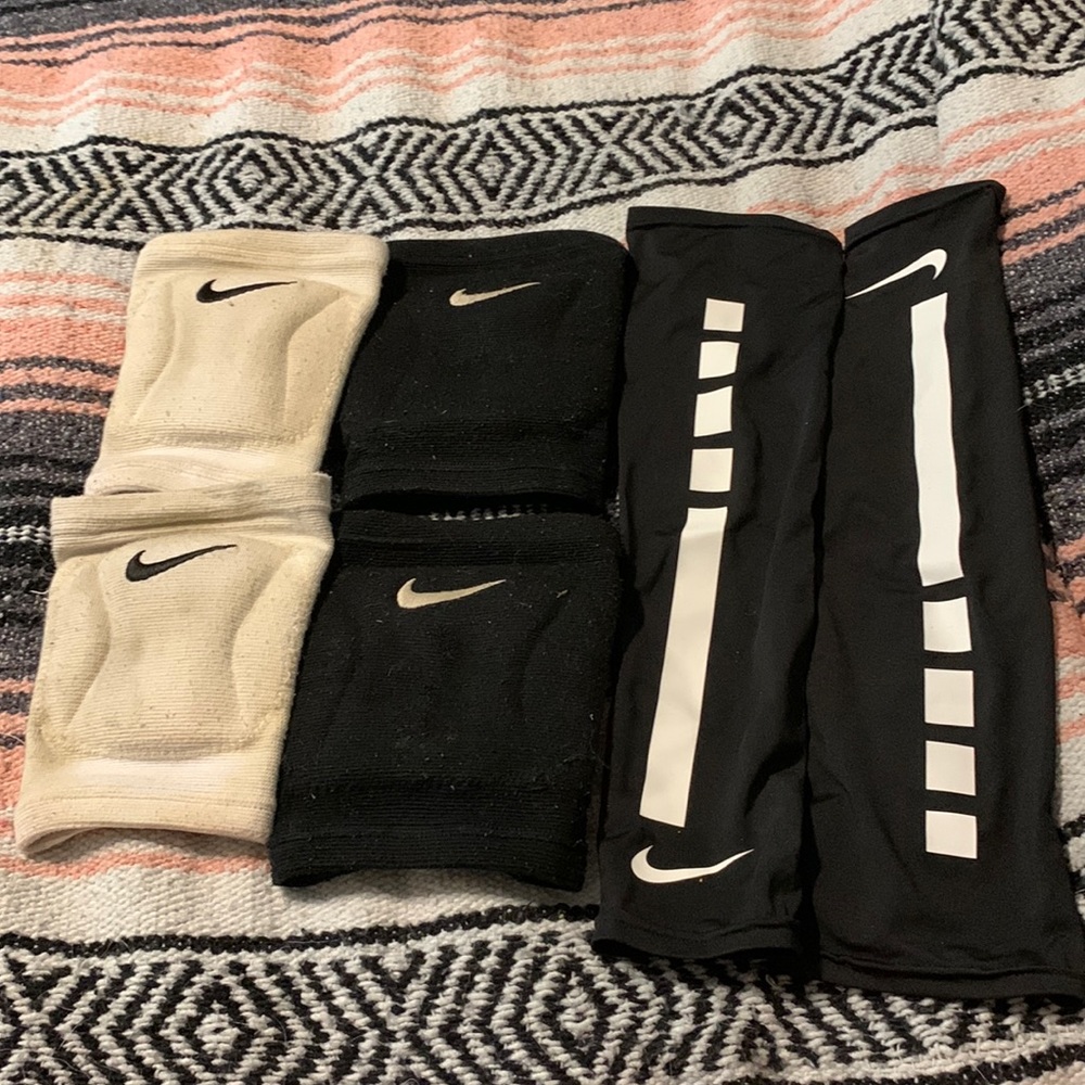 Nike knee pads and arm sleeves!